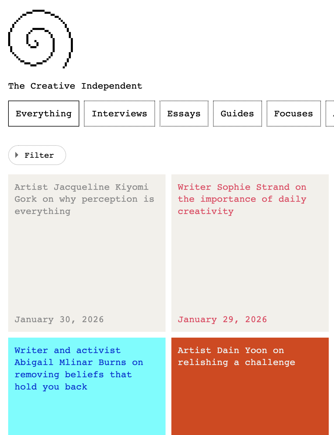 The Creative Independent